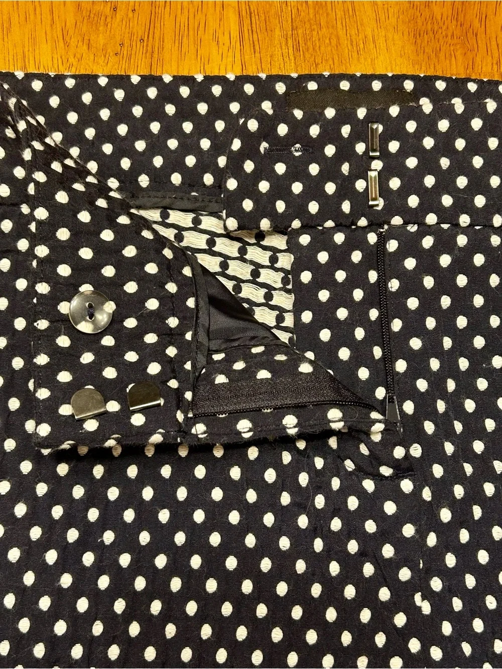 Polka Dot Women’s Shorts - Blue/White
